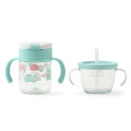 Japan Sanrio Original Richell Start Mug Set - Sanrio Baby Colorful - 3