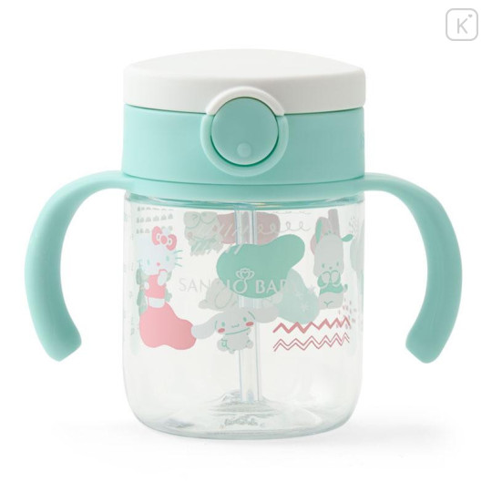 Japan Sanrio Original Richell Start Mug Set - Sanrio Baby Colorful - 4