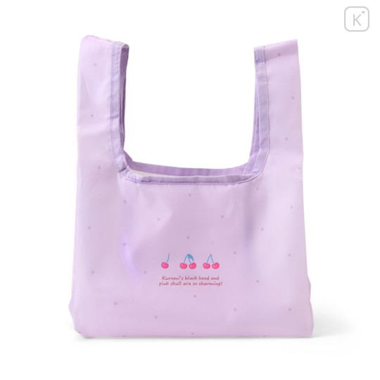 Japan Sanrio Original Lunch Eco Bag - Kuromi - 2