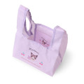 Japan Sanrio Original Lunch Eco Bag - Kuromi - 5