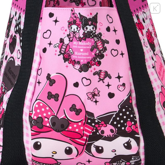 Japan Sanrio Lunch Bag - My Melody 50th Anniversary & Kuromi 20th Anniversary Cake - 5