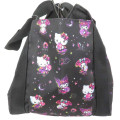 Japan Sanrio Lunch Bag - Hello Kitty & Kuromi & My Melody : Crystal - 3