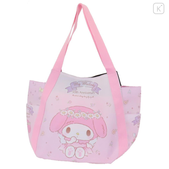 Japan Sanrio Printed Tote Bag - My Melody 50th Anniversary - 1