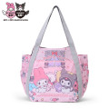 Japan Sanrio Printed Tote Bag - My Melody 50th Anniversary & Kuromi 20th Anniversary - 1