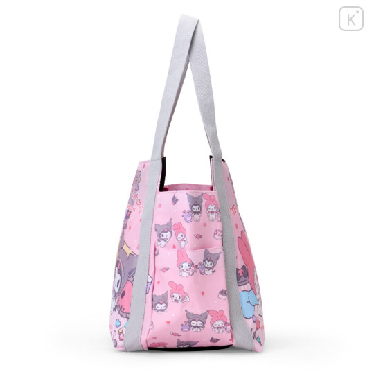 Japan Sanrio Printed Tote Bag - My Melody 50th Anniversary & Kuromi 20th Anniversary - 2