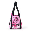Japan Sanrio Printed Tote Bag - My Melody 50th Anniversary & Kuromi 20th Anniversary Cake - 2