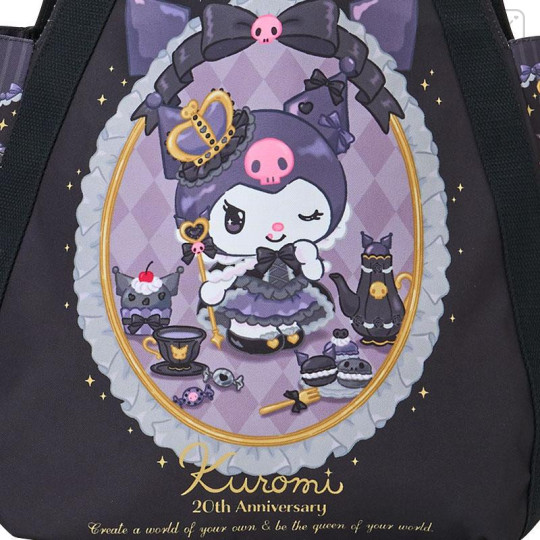 Japan Sanrio Printed Tote Bag - Kuromi - 4