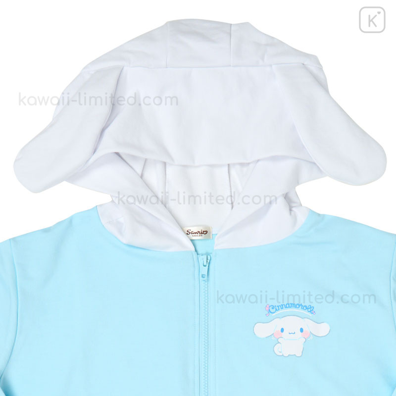 Japan Sanrio Original Zip-up Hoodie - Cinnamoroll : Plump