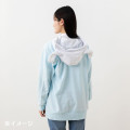 Japan Sanrio Original Zip-up Hoodie - Cinnamoroll : Plump Cheeks - 5