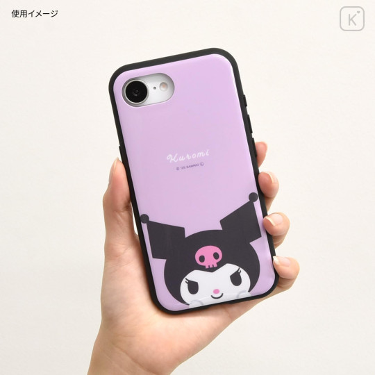 Japan Sanrio IIIIfit iPhone 16e Case - Kuromi - 4