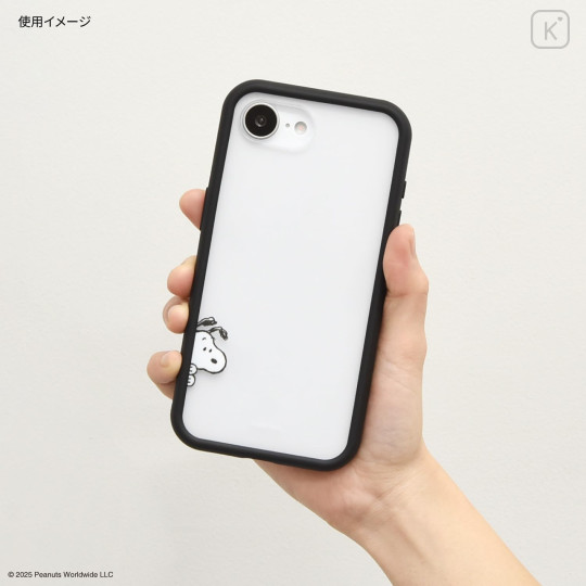 Japan Peanuts IIIIfit Plump Frame iPhone 16e Case - Snoopy - 5