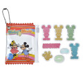 Japan Disney Store Die-cut Sticker Collection With Case - Mickey Mouse & Minnie Mouse : Candy - 1