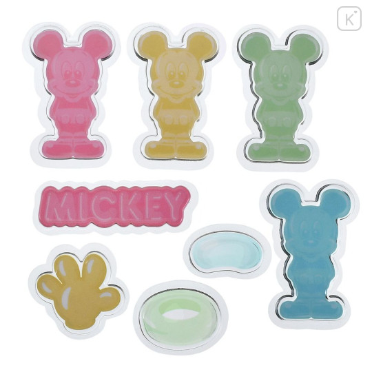 Japan Disney Store Die-cut Sticker Collection With Case - Mickey Mouse & Minnie Mouse : Candy - 2