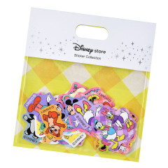 Japan Disney Store Flake Sticker Collection - Mickey & Friends : Retro