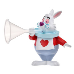 Japan Disney Store Funnel with Stand Figure - Alice In Wonderland : White Rabbit