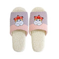 Japan Mofusand Small & Soft Slippers - Octopus Cat Pink - 1
