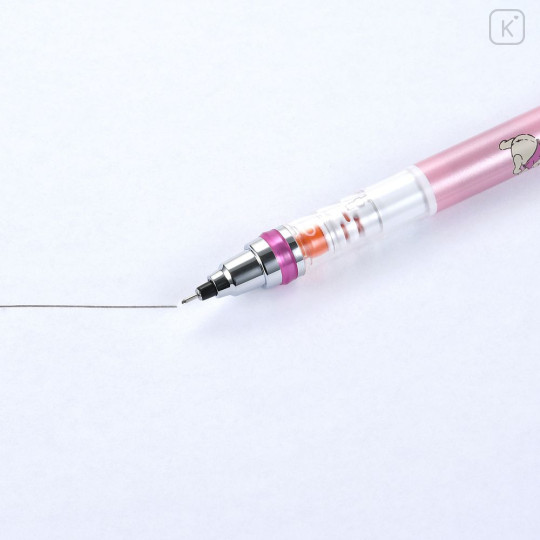Japan Disney Store Kuru Toga Mechanical Pencil - Pooh : Pink Balloon - 5