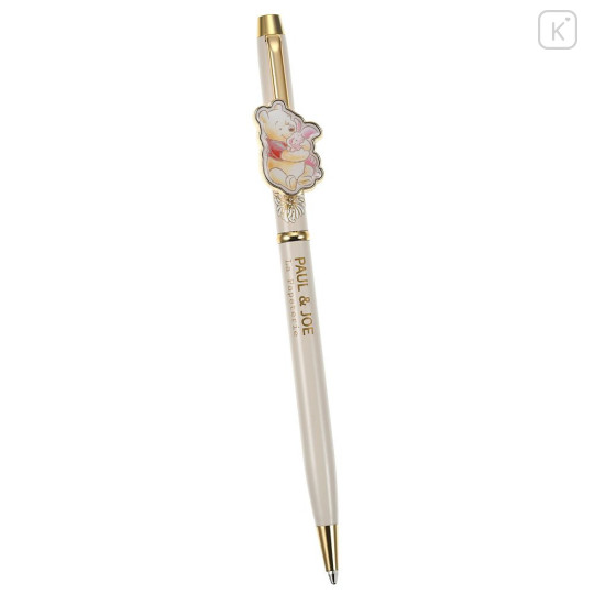 Japan Disney Store Ballpoint Pen - Piglet & Pooh : Paul & Joe La Papeterie Chrysanthemum - 2