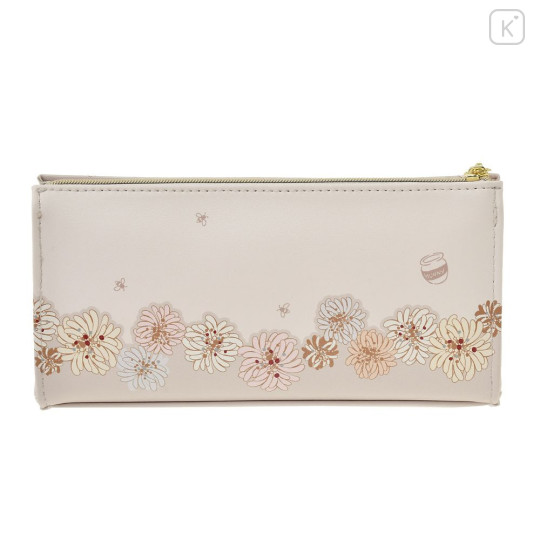 Japan Disney Store Pencil Case - Winnie the Pooh : Paul & Joe La Papeterie Chrysanthemum - 3