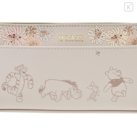 Japan Disney Store Pencil Case - Winnie the Pooh : Paul & Joe La Papeterie Chrysanthemum - 5