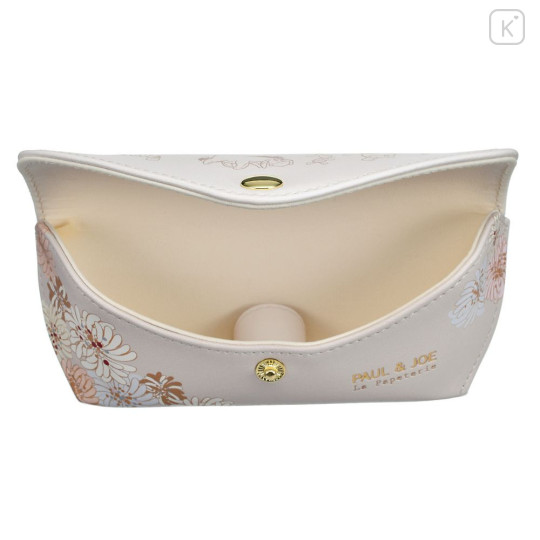 Japan Disney Store Glasses Case Set - Winnie the Pooh : Paul & Joe La Papeterie Chrysanthemum - 8