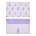 Japan Disney Store Mini Die-cut Message Card & Letter Set - Alice in Wonderland : Young Oyster - 3