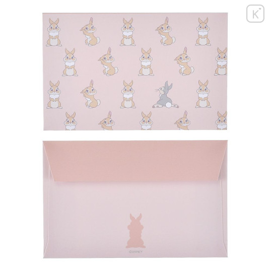 Japan Disney Store Mini Die-cut Message Card & Letter Set - Miss Bunny & Thumper - 3