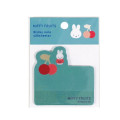 Japan Miffy Die-cut Sticky Notes - Miffy : Fruits Cherry Turquoise - 1