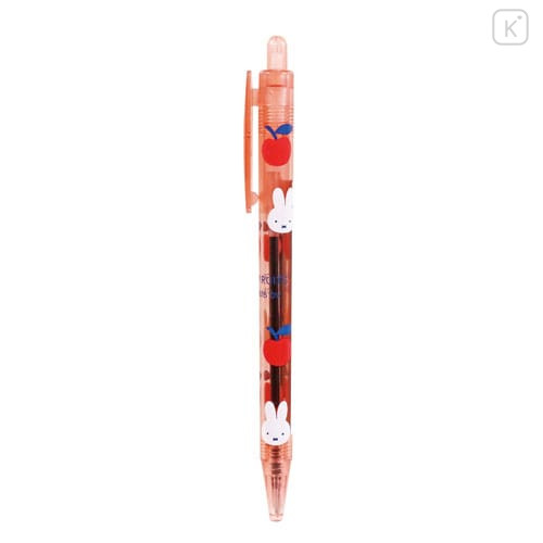 Japan Miffy Ballpoint Pen - Miffy : Fruits Apple Pink - 1