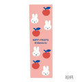 Japan Miffy Ballpoint Pen - Miffy : Fruits Apple Pink - 3