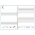 Japan Miffy B6 Ring Notebook - Miffy 70th Anniversary White Red - 2