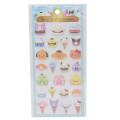 Japan Sanrio Marshmallow Stickers - Characters Food Burger Ice Cream - 1