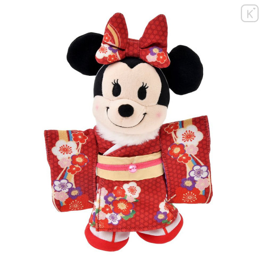 Japan Disney Store nuiMOs Plush Costume - Kimono Girl Red New Year - 1