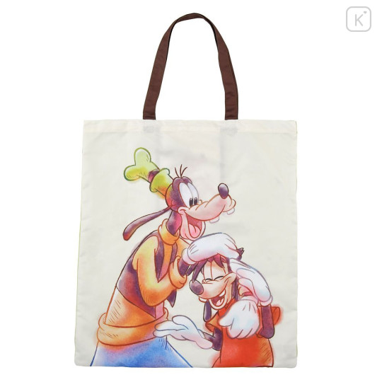 Japan Disney Store Eco Shopping Bag - Goofy : Max Green - 3
