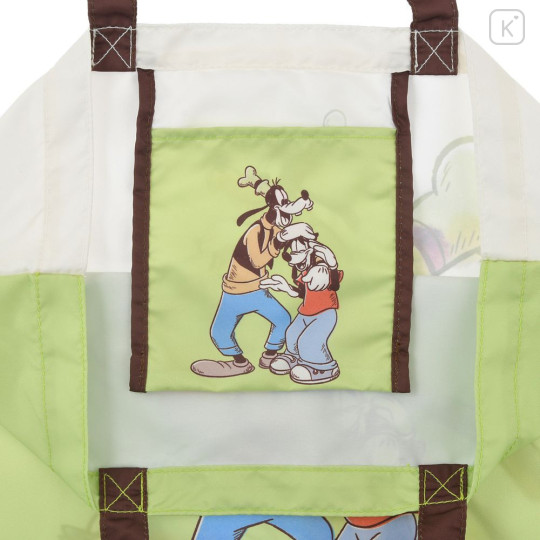 Japan Disney Store Eco Shopping Bag - Goofy : Max Green - 6