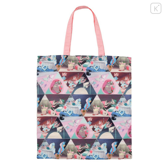Japan Disney Store Eco Shopping Bag - Cinderella : Friends Light Pink - 3