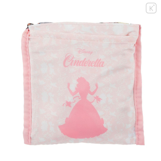Japan Disney Store Eco Shopping Bag - Cinderella : Friends Light Pink - 4