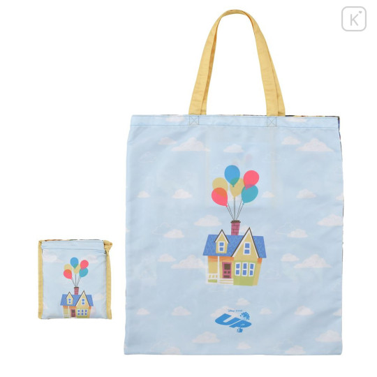 Japan Disney Eco Shopping Bag - Up : Blue Sky Flying House - 1