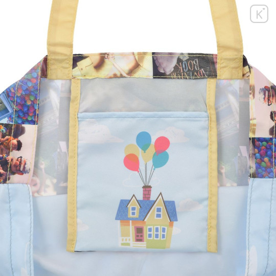Japan Disney Eco Shopping Bag - Up : Blue Sky Flying House - 6