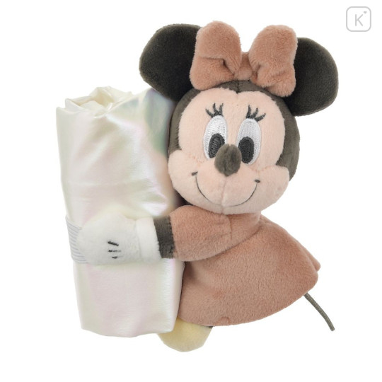Japan Disney Store Eco Shopping Bag & Mascot Plush - Minnie Mouse : Shiny Spring Park Fashion - 3