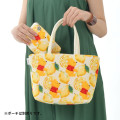 Japan Disney Store Feiler Chenille Tote Bag - Pooh : Lemon - 2