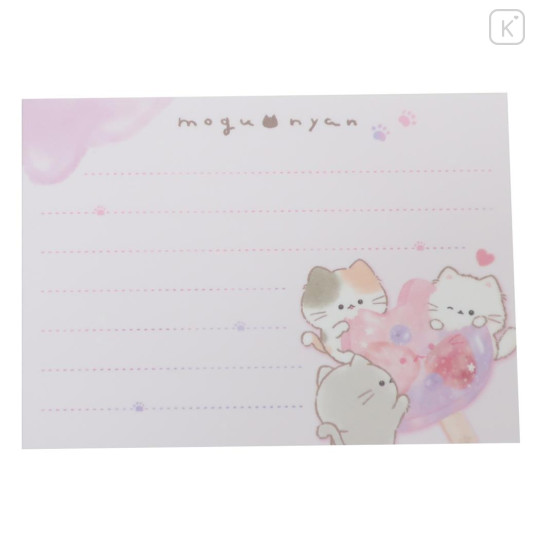Japan Mogunyan Mini Notepad - Cat Fruits Popsicle - 3