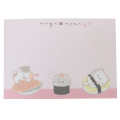 Japan Mogunyan Mini Notepad - Cat Sushi - 3