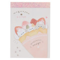 Japan Mogunyan Mini Notepad - Cat Dessert Crepe Strawberry - 1