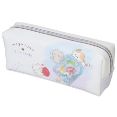 Japan Mogunyan Pen Pouch Pencil Case - Cat Fruits Popsicle