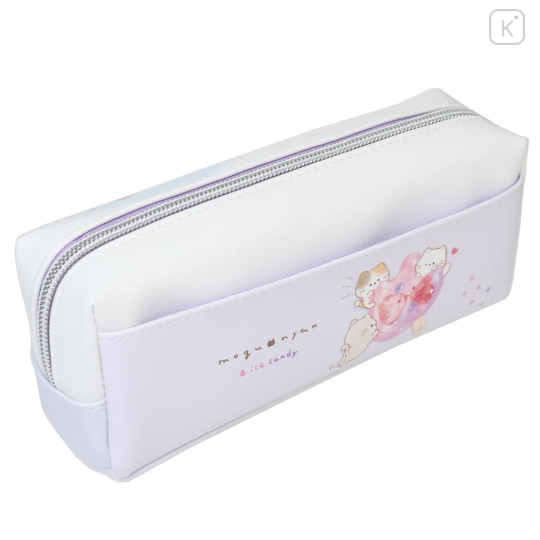 Japan Mogunyan Pen Pouch Pencil Case - Cat Fruits Popsicle - 2
