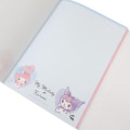 Japan Sanrio A6 Notepad - Kuromi & My Melody : Angel Devil - 4