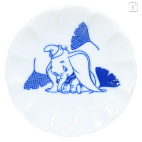 Japan Disney Porcelain Sauce Small Plate - Dumbo : Japanese Pattern - 1