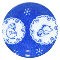 Japan Disney Porcelain Sauce Small Plate - Chip & Dale : Japanese Pattern - 1