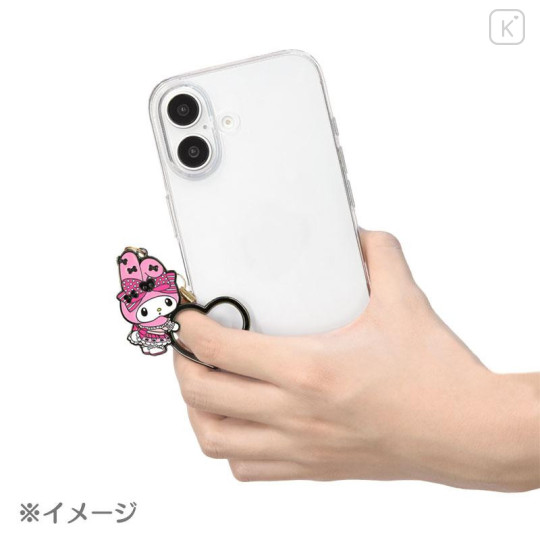 Japan Sanrio Ring Charm - My Melody : 50th Anniversary Black Pink Party - 5